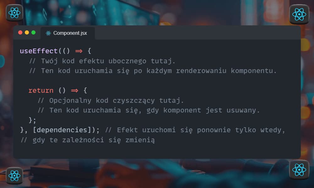 Co to jest useEffect() i jak działa?