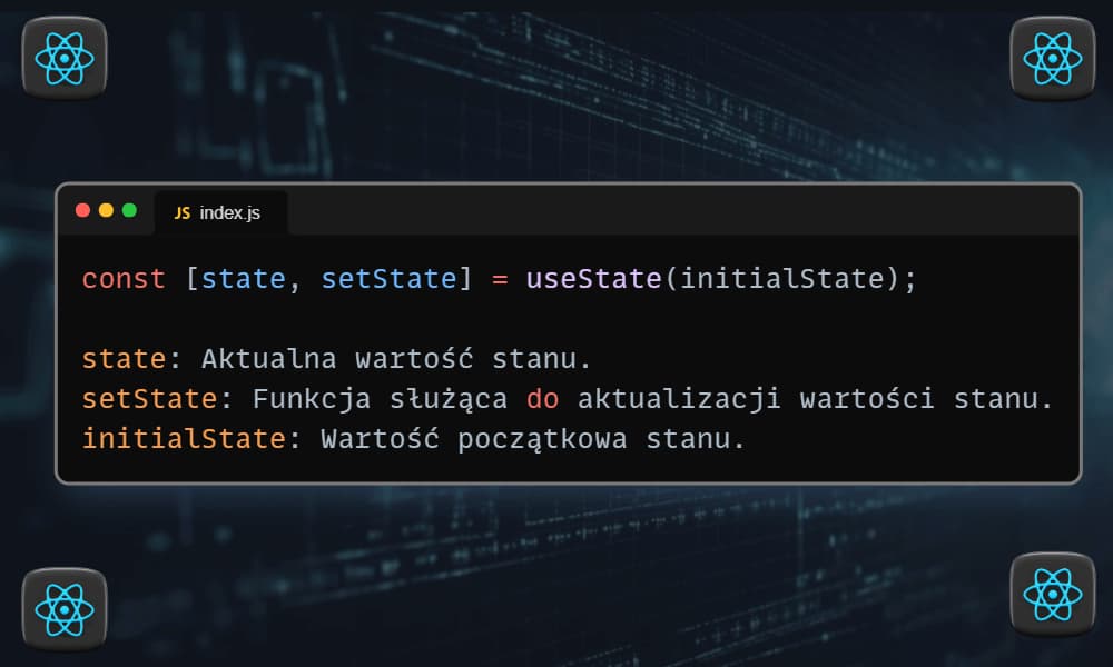 Co to jest useState() i jak działa?